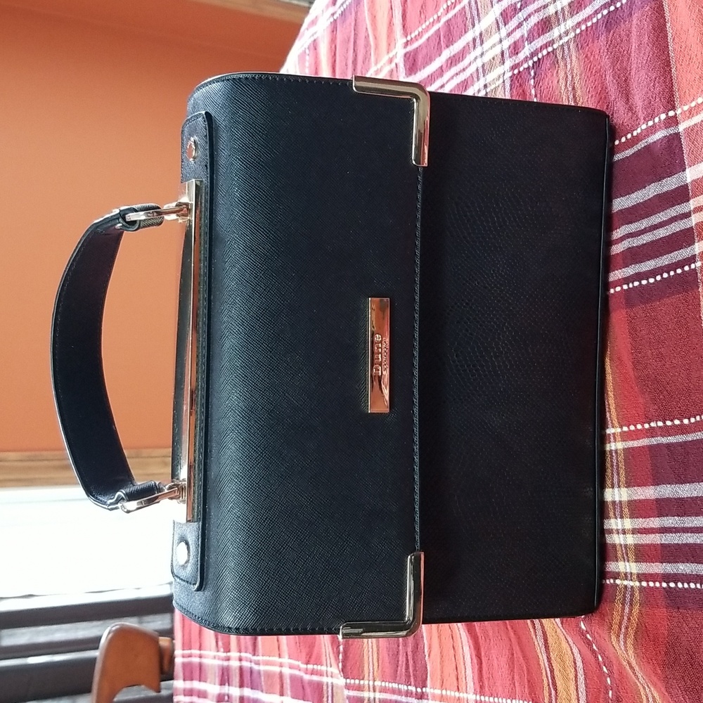 Black and Yellow Handbag